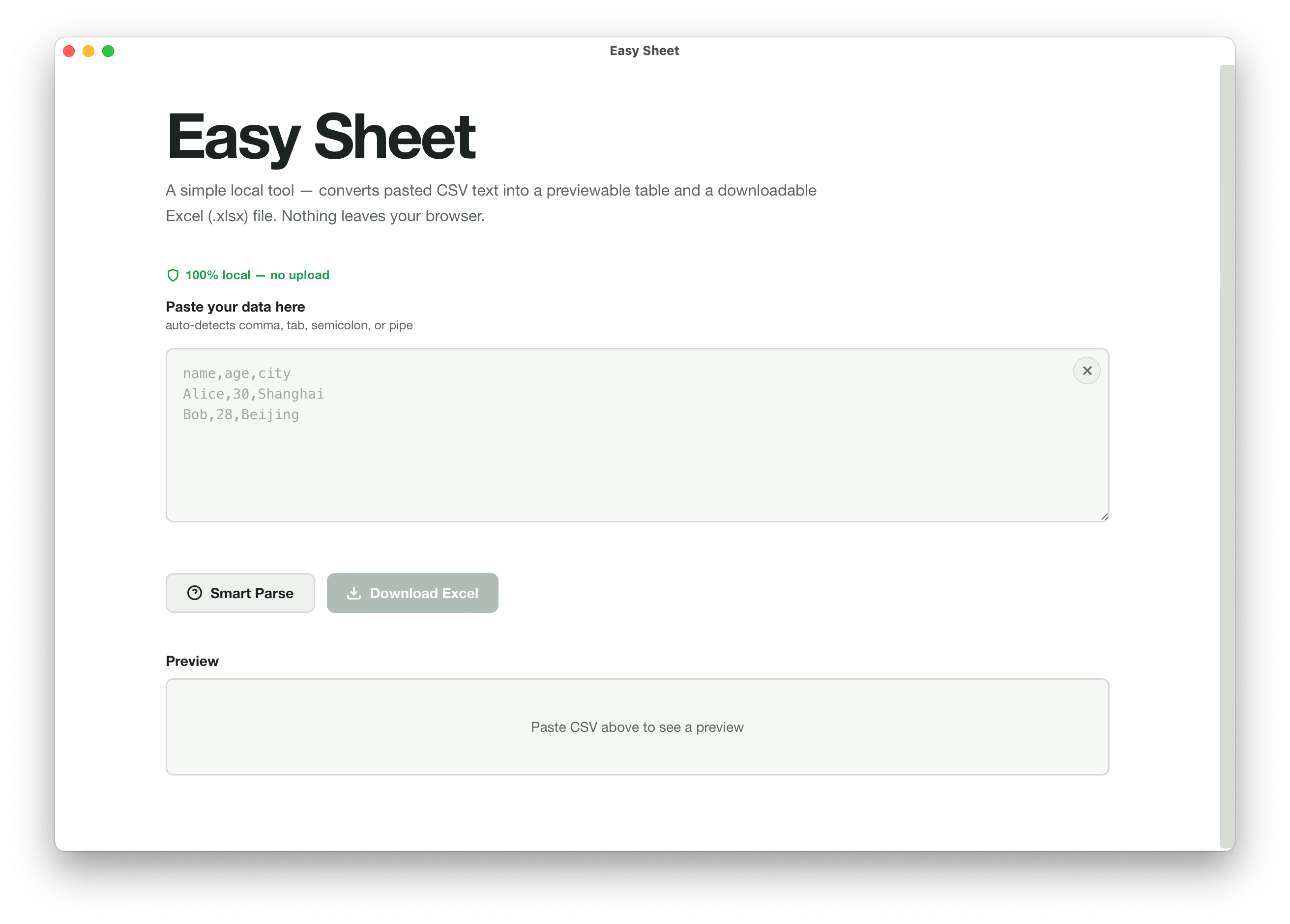 A running AppJuice app with built-in AI help